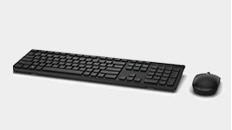Dell 23 Monitor - P2319H | Dell Wireless Keyboard and Mouse | KM636