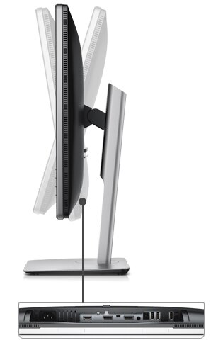 Dell 27 Ultra HD 4K Monitor - P2715Q - Full adjustability Dell 27 Ultra HD 4K Monitor - P2715Q - Full adjustability