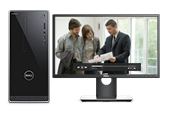 Dell Inspiron 3000 Series Desktop with Intel Core i3-7100 / 8GB / 1TB / Win 10 + Free Dell 22" Monitor and HDMI Cable