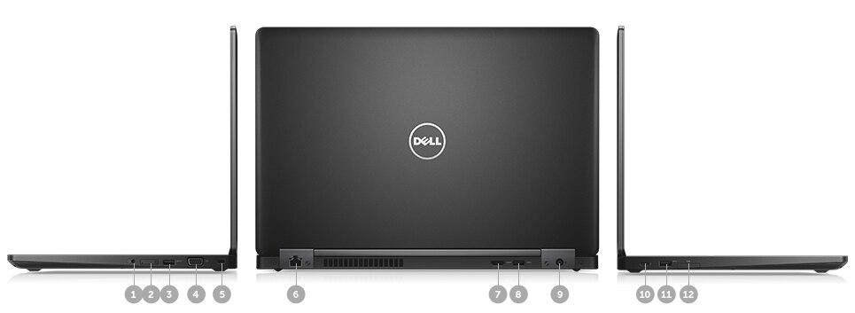 Precision 3520 - Ports & Slots Precision 3520 - Ports & Slots