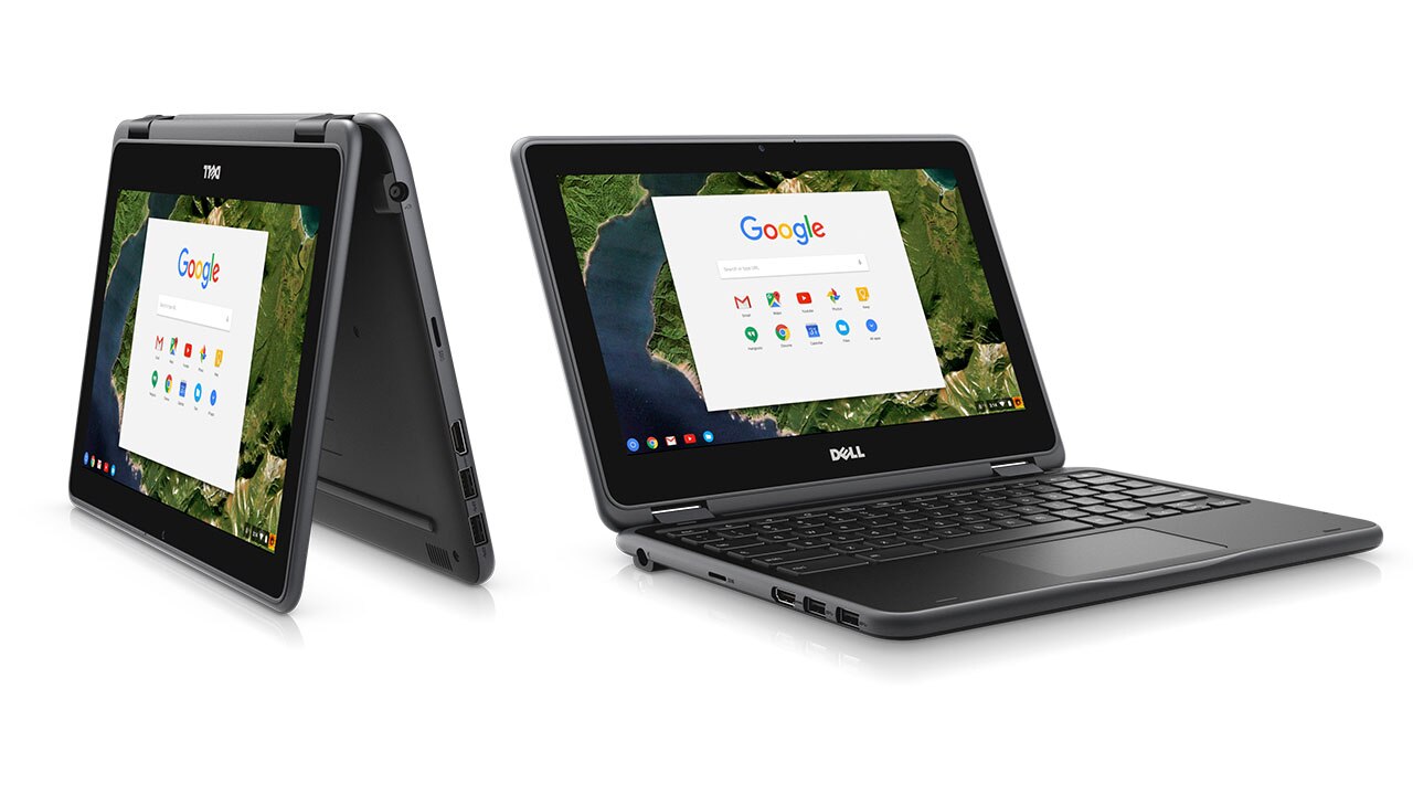 chromebook 11 inch 3189 2 in 1 convertible student laptop dell